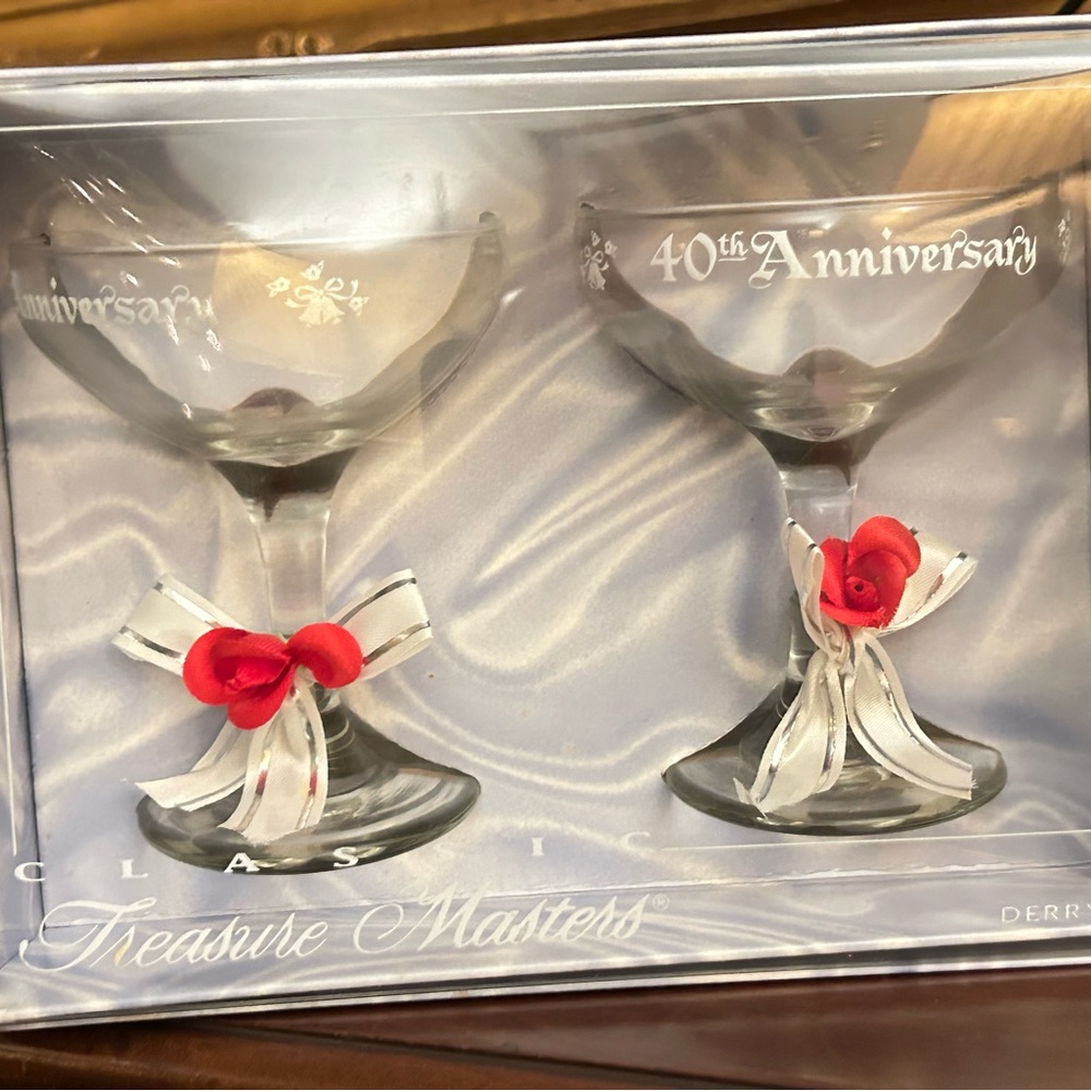 Treasure Masters 40th Anniversary Glasses